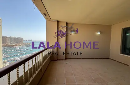 Apartment - 2 Bedrooms - 3 Bathrooms for rent in West Porto Drive - Porto Arabia - The Pearl Island - Doha