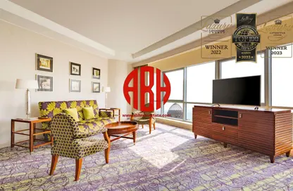 Apartment - 1 Bedroom - 2 Bathrooms for rent in Al Shatt Street - West Bay - Doha