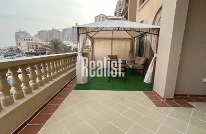 Apartment - 2 Bedrooms - 3 Bathrooms for rent in Porto Arabia Townhouses - Porto Arabia - The Pearl Island - Doha