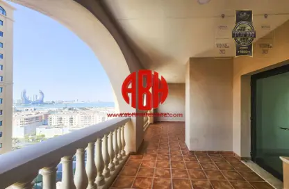 Apartment - 1 Bedroom - 2 Bathrooms for rent in West Porto Drive - Porto Arabia - The Pearl Island - Doha