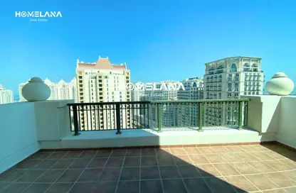 شقة - غرفة نوم - 2 حمامات للايجار في فيفا بحرية - جزيرة اللؤلؤة - الدوحة