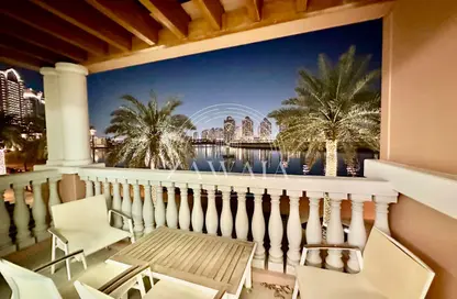 Apartment - 1 Bedroom - 2 Bathrooms for rent in Viva East - Viva Bahriyah - The Pearl Island - Doha