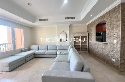 Apartment - 2 Bedrooms - 3 Bathrooms for sale in One Porto Arabia - Porto Arabia - The Pearl Island - Doha