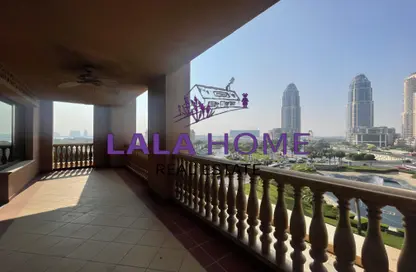 Apartment - 1 Bedroom - 2 Bathrooms for rent in Tower 7 (Ferrari Tower) - Porto Arabia - The Pearl Island - Doha