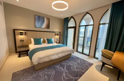 شقة - غرفة نوم - 2 حمامات للايجار في البلاج الجنوبي - البلاج - جزيرة اللؤلؤة - الدوحة شقة - غرفة نوم - 2 حمامات للايجار في البلاج الجنوبي - البلاج - جزيرة اللؤلؤة - الدوحة