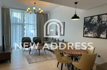 Apartment - 1 Bedroom - 2 Bathrooms for rent in Lusail Marina Heights - Marina District - Lusail
