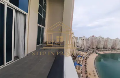 Penthouse - 3 Bedrooms - 5 Bathrooms for rent in Viva East - Viva Bahriyah - The Pearl Island - Doha