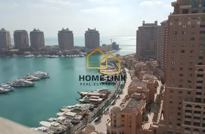 Townhouse - 1 Bedroom - 2 Bathrooms for rent in One Porto Arabia - Porto Arabia - The Pearl Island - Doha