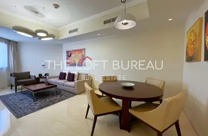Apartment - 2 Bedrooms - 3 Bathrooms for rent in InterContinental Doha Residences - West Bay - Doha