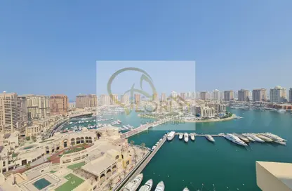 Water View image for: Penthouse - 2 Bedrooms - 4 Bathrooms for rent in East Porto Drive - Porto Arabia - The Pearl Island - Doha, Image 1
