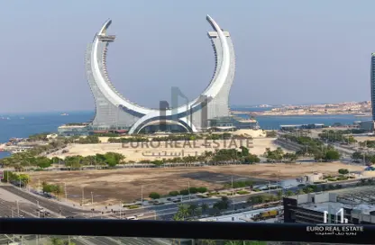 Apartment - 1 Bedroom - 2 Bathrooms for rent in Burj DAMAC Marina - Marina District - Lusail