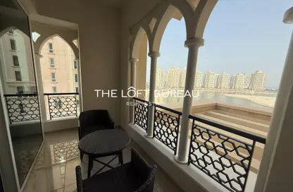 Apartment - 2 Bedrooms - 3 Bathrooms for rent in Viva West - Viva Bahriyah - The Pearl Island - Doha