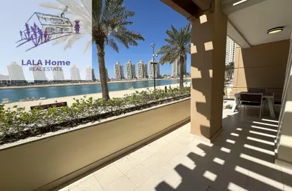 Townhouse - 1 Bedroom - 2 Bathrooms for rent in Viva East - Viva Bahriyah - The Pearl Island - Doha
