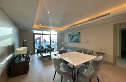 Apartment - 1 Bedroom - 2 Bathrooms for rent in Abraj Bay - Abraj Quartiers - The Pearl Island - Doha