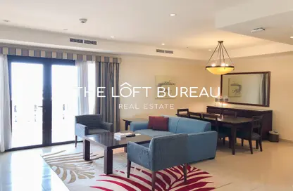 Apartment - 2 Bedrooms - 3 Bathrooms for rent in West Porto Drive - Porto Arabia - The Pearl Island - Doha