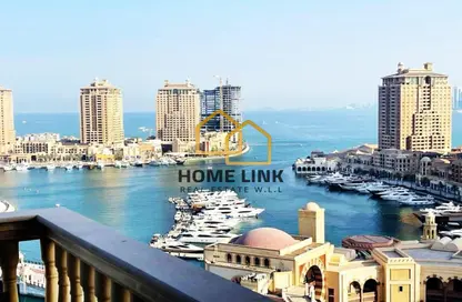 Apartment - 4 Bedrooms - 5 Bathrooms for sale in East Porto Drive - Porto Arabia - The Pearl Island - Doha Apartment - 4 Bedrooms - 5 Bathrooms for sale in East Porto Drive - Porto Arabia - The Pearl Island - Doha