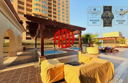 Apartment - 1 Bedroom - 2 Bathrooms for rent in East Porto Drive - Porto Arabia - The Pearl Island - Doha