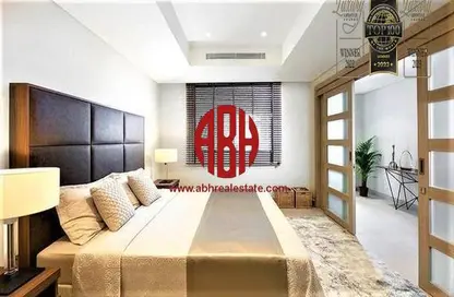 Apartment - 1 Bedroom - 1 Bathroom for rent in Abraj Bay - Abraj Quartiers - The Pearl Island - Doha