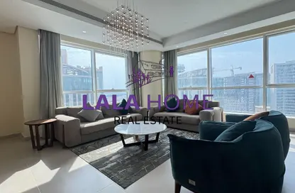 Apartment - 2 Bedrooms - 4 Bathrooms for rent in Lusail Residence - Marina District - Lusail