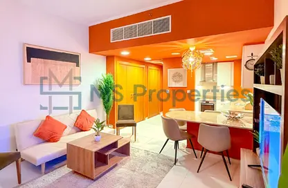 Apartment - Studio - 1 Bathroom for rent in Viva East - Viva Bahriyah - The Pearl Island - Doha