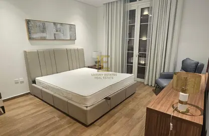 شقة - 2 غرف نوم - 4 حمامات للايجار في فيفا غرب - فيفا بحرية - جزيرة اللؤلؤة - الدوحة