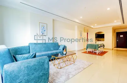 Apartment - 1 Bedroom - 2 Bathrooms for rent in West Porto Drive - Porto Arabia - The Pearl Island - Doha