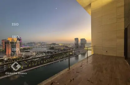 شقة - 3 غرف نوم - 5 حمامات للايجار في 195 مساكن مارينا - منطقة المارينا - الوسيل