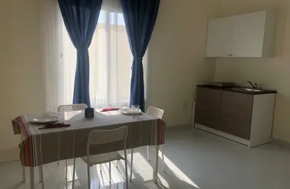 Dining Room image for: Apartment - 1 Bedroom - 1 Bathroom for rent in Al Markhiya Street - Al Markhiya - Doha, Image 1