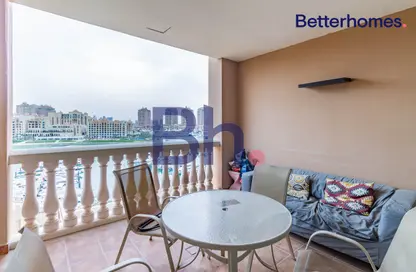 Apartment - Studio - 1 Bathroom for rent in West Porto Drive - Porto Arabia - The Pearl Island - Doha