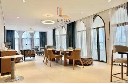 Apartment - 2 Bedrooms - 4 Bathrooms for rent in La Plage Centrale - La Plage - The Pearl Island - Doha