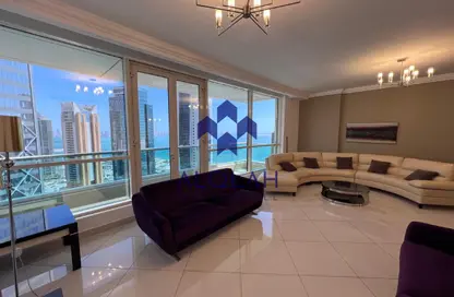 شقة - 2 غرف نوم - 3 حمامات للايجار في الخليج الجنوبي - الخليج الغربي - الدوحة