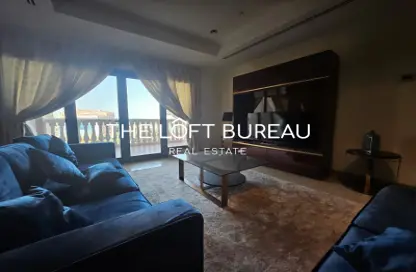 Apartment - 2 Bedrooms - 3 Bathrooms for rent in Tower 14 - Porto Arabia - The Pearl Island - Doha