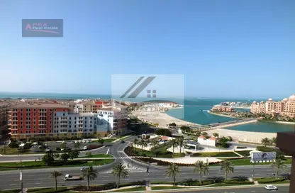 Apartment - 1 Bathroom for sale in Tower 14 - Porto Arabia - The Pearl Island - Doha