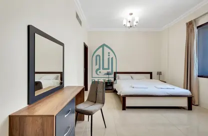 Room / Bedroom image for: Apartment - 1 Bedroom - 1 Bathroom for rent in Fox Hills - Fox Hills - Lusail, Image 1