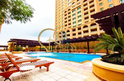 Apartment - 1 Bedroom - 2 Bathrooms for rent in One Porto Arabia - Porto Arabia - The Pearl Island - Doha