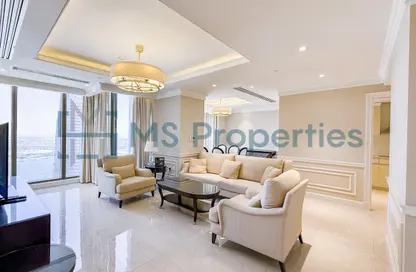 Apartment - 3 Bedrooms - 4 Bathrooms for rent in West Bay Tower - West Bay - West Bay - Doha