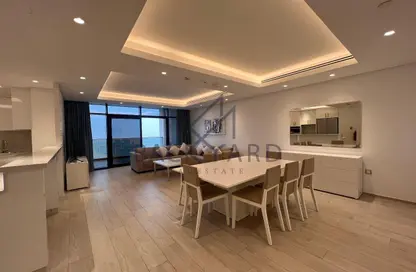 Apartment - 2 Bedrooms - 3 Bathrooms for rent in Lusail Marina Heights - Marina District - Lusail