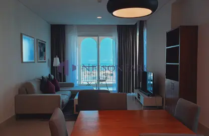 Apartment - 1 Bedroom - 2 Bathrooms for rent in Viva West - Viva Bahriyah - The Pearl Island - Doha
