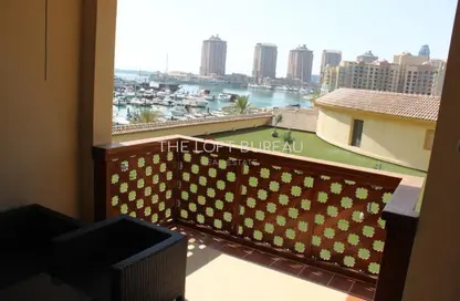 Townhouse - 2 Bedrooms - 3 Bathrooms for rent in East Porto Drive - Porto Arabia - The Pearl Island - Doha