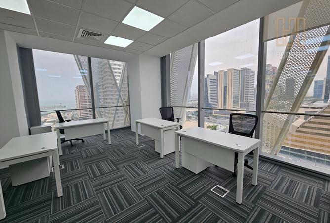 Office Space - Studio - 2 Bathrooms for rent in Lusail Residence - Marina District - Lusail