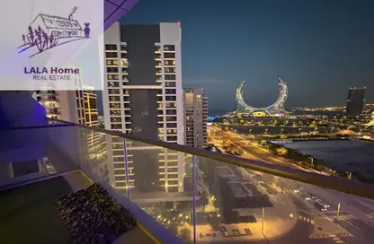 Apartment - 1 Bedroom - 2 Bathrooms for rent in Burj DAMAC Marina - Marina District - Lusail