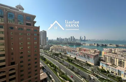 Apartment - 1 Bedroom - 2 Bathrooms for rent in East Porto Drive - Porto Arabia - The Pearl Island - Doha