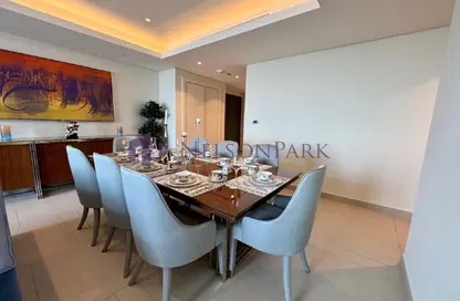 Apartment - 2 Bedrooms - 4 Bathrooms for rent in Abraj Bay - Abraj Quartiers - The Pearl Island - Doha