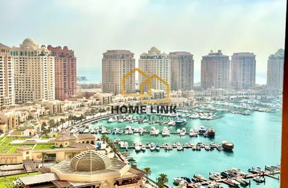 Apartment - 2 Bedrooms - 2 Bathrooms for rent in West Porto Drive - Porto Arabia - The Pearl Island - Doha