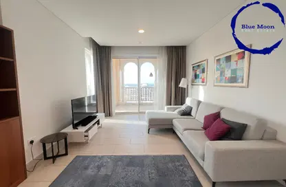 Apartment - 1 Bedroom - 2 Bathrooms for rent in Viva West - Viva Bahriyah - The Pearl Island - Doha