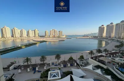 شقة - 2 غرف نوم - 3 حمامات للايجار في فيفا سنترال - فيفا بحرية - جزيرة اللؤلؤة - الدوحة