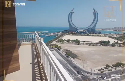 Apartment - 2 Bedrooms - 3 Bathrooms for rent in Marina Residences 195 - Marina District - Lusail