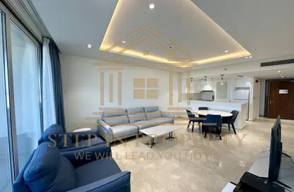 Apartment - 1 Bedroom - 2 Bathrooms for rent in Jawharat Lusail - Marina District - Lusail