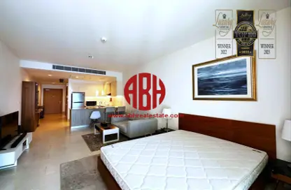 Apartment - Studio - 1 Bathroom for rent in Imperial Amber - Viva Bahriyah - The Pearl Island - Doha
