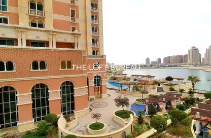 Apartment - Studio - 1 Bathroom for rent in Viva West - Viva Bahriyah - The Pearl Island - Doha